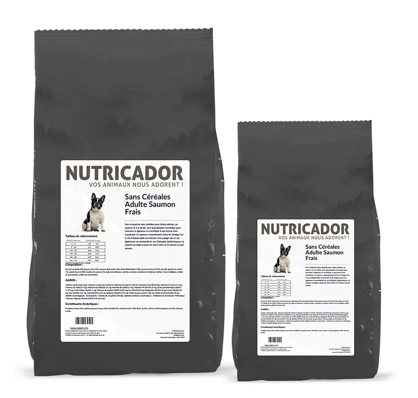 Sans Céréales Adulte Saumon Frais