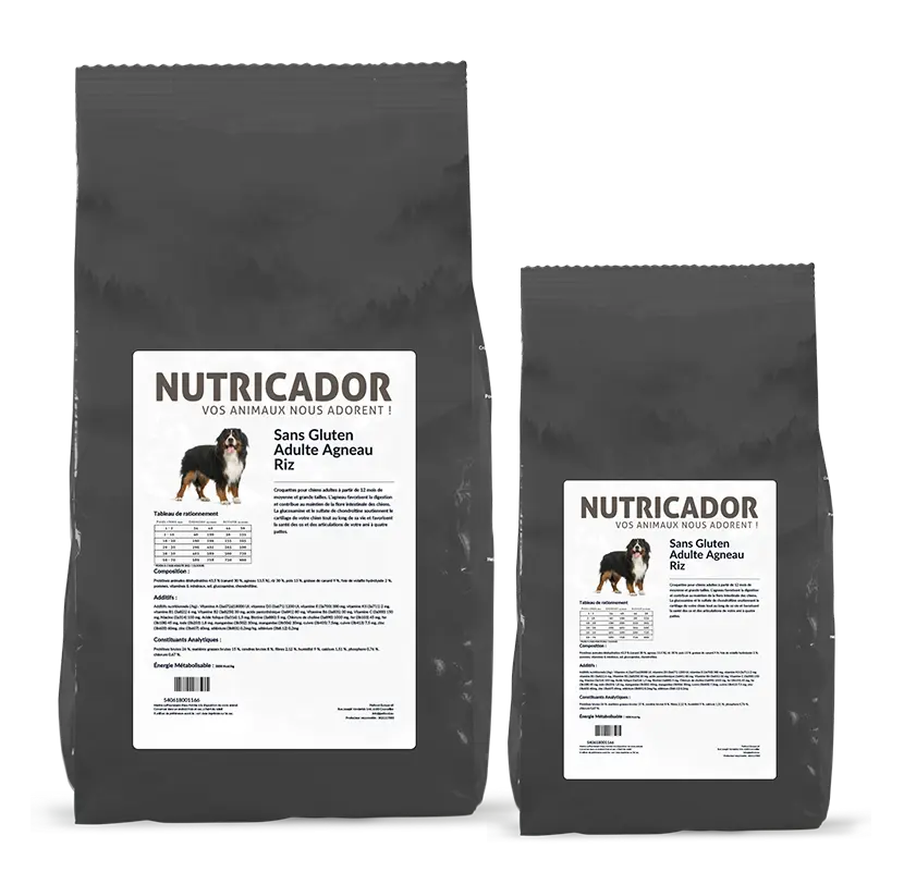 Sans Gluten Adulte Agneau Riz