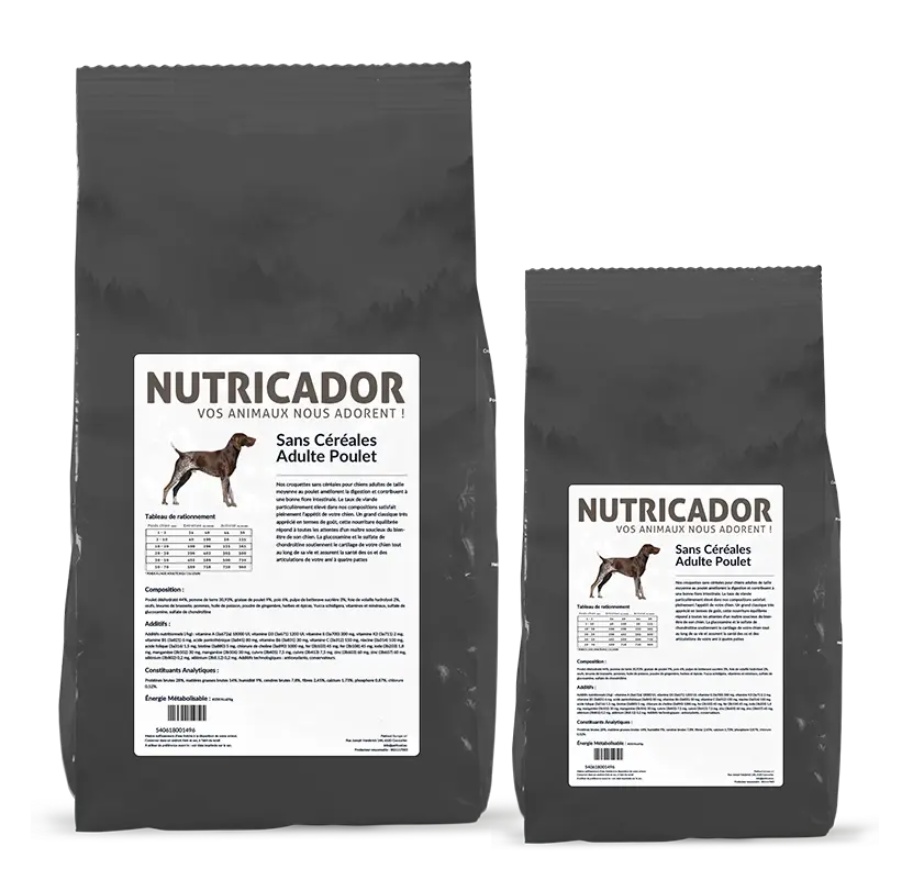 Sans Céréales Adulte Poulet