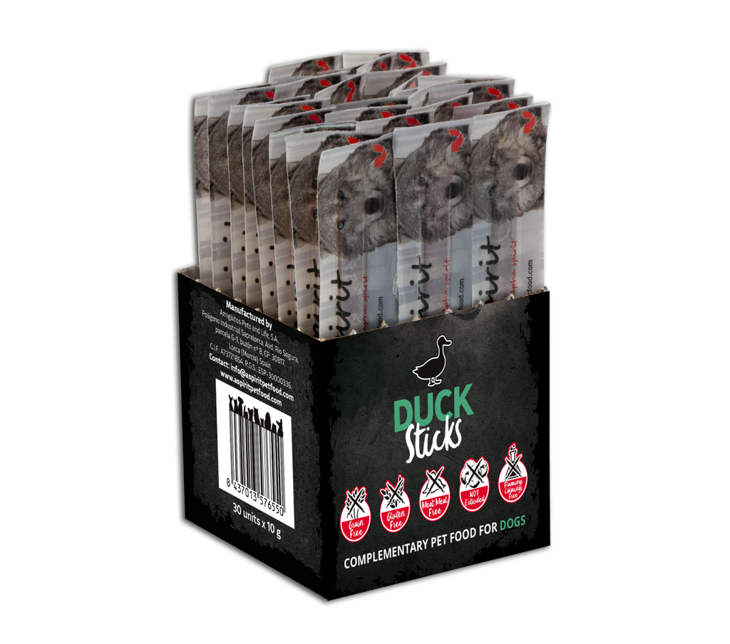 Alpha Spirit Bâtonnets De Canard Individuels Pour Chien (30X10Gr)