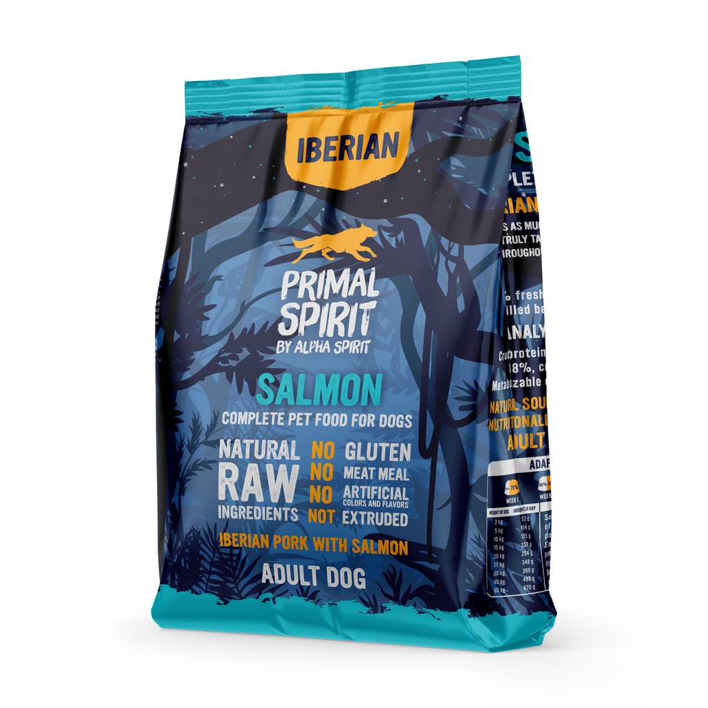 Alpha spirit Iberian Salmon chien