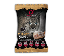 [8002350] Alpha Spirit Snacks À La Dinde Pour Chat 50G
