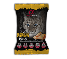 [8004350] Alpha Spirit Snacks Au Poulet Pour Chat 50G