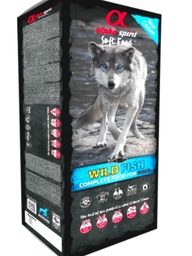 Alpha Spirit Aliment Complet Pour Chiens Semi-Humide Poisson Sauvage