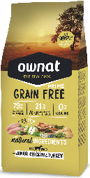 Ownat Chien Gf Prime Junior Poulet & Dinde