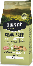 Ownat chat gf Prime adulte poulet & dinde