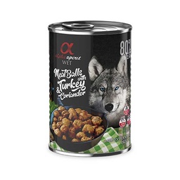 [20124] Alpha spirit Boulettes de viande dinde & coriandre 400g