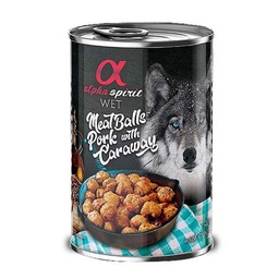 [20144] Alpha spirit Boulettes de viande porc & carvi 400g