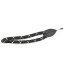 Laisse de présentation ronde noire Ø 3,5 mm x 1,2 m