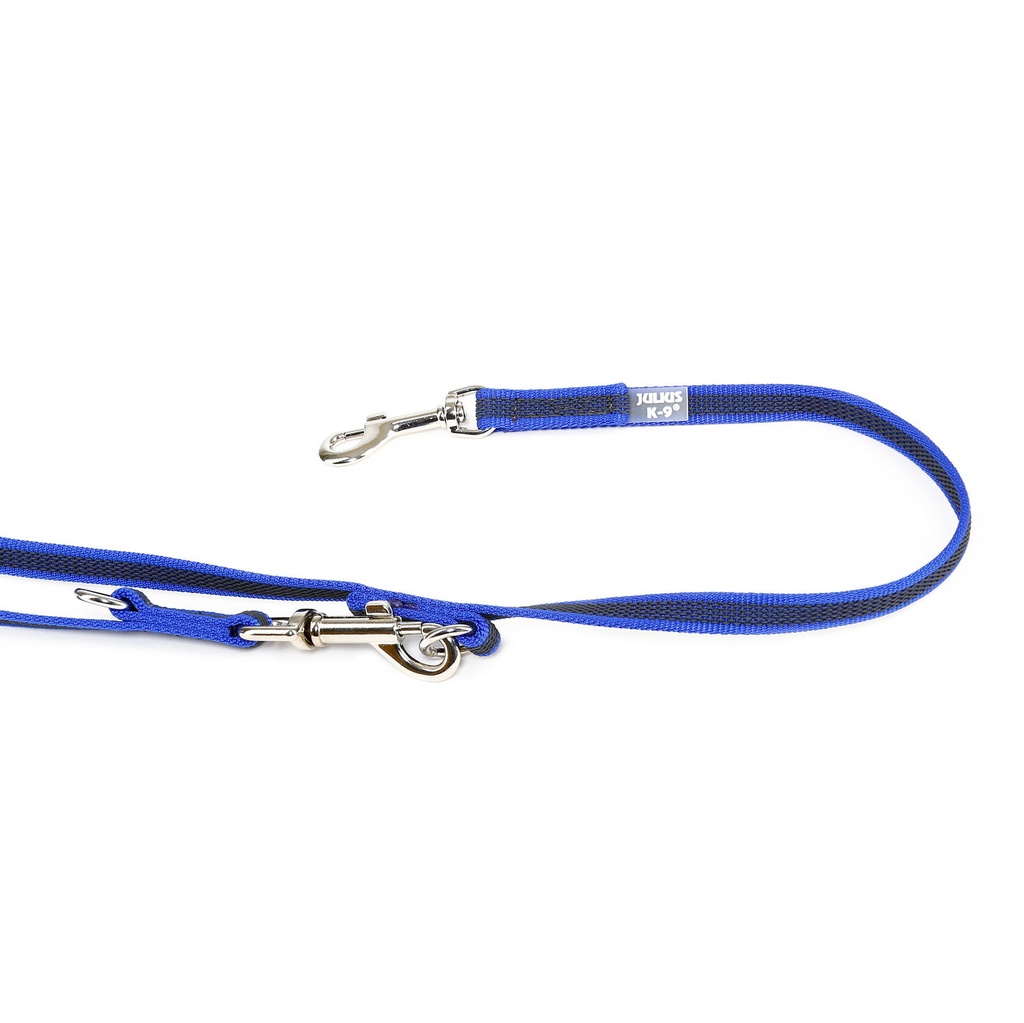 Laisse de sport anti-glisse Color & Gray 3 anneaux