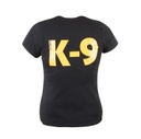 T-Shirt Julius-K9 à col en V pour femme noir