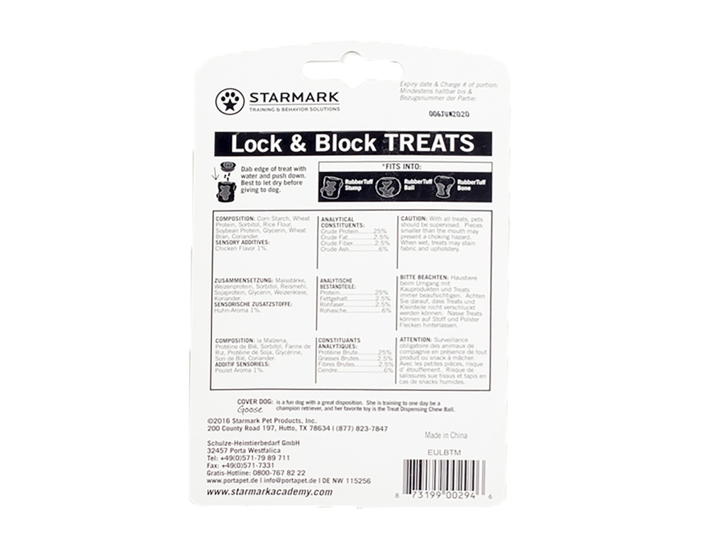 VADIGRAN  Starmark Lock &amp; Block Treats