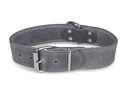 VADIGRAN Collier Large cuir huilé gris