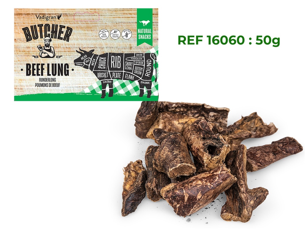 VADIGRAN Poumons de boeuf 50gr