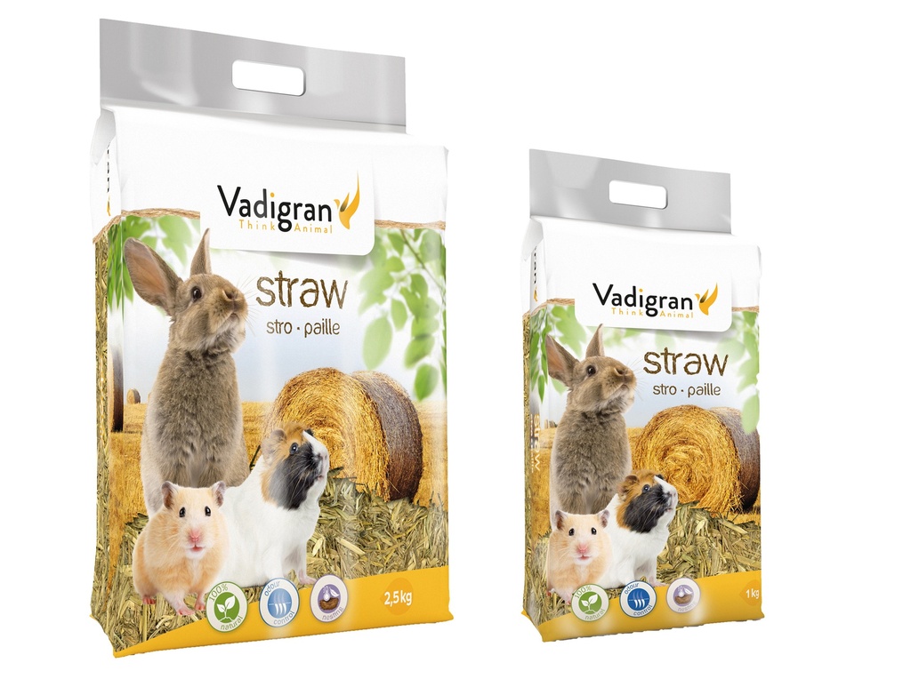 VADIGRAN VADIBèD Paille fermière 30l 1 kg