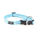 [218HB-NL-AM]  JULIUS-K9 Verstelbare reflecterende IDC-kraag (Aquamarine, S)