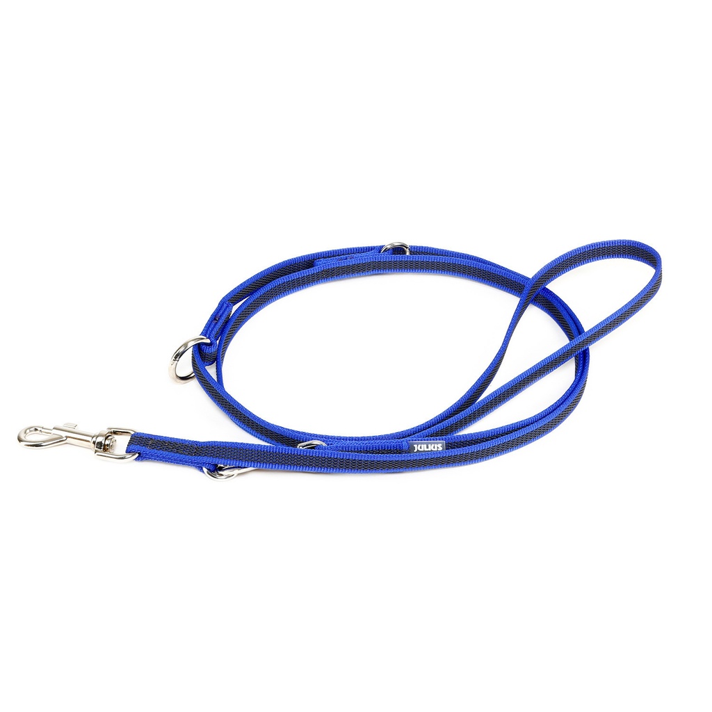 Julius-K9 Laisse De Sport Anti-Glisse Color & Gray 3 Anneaux