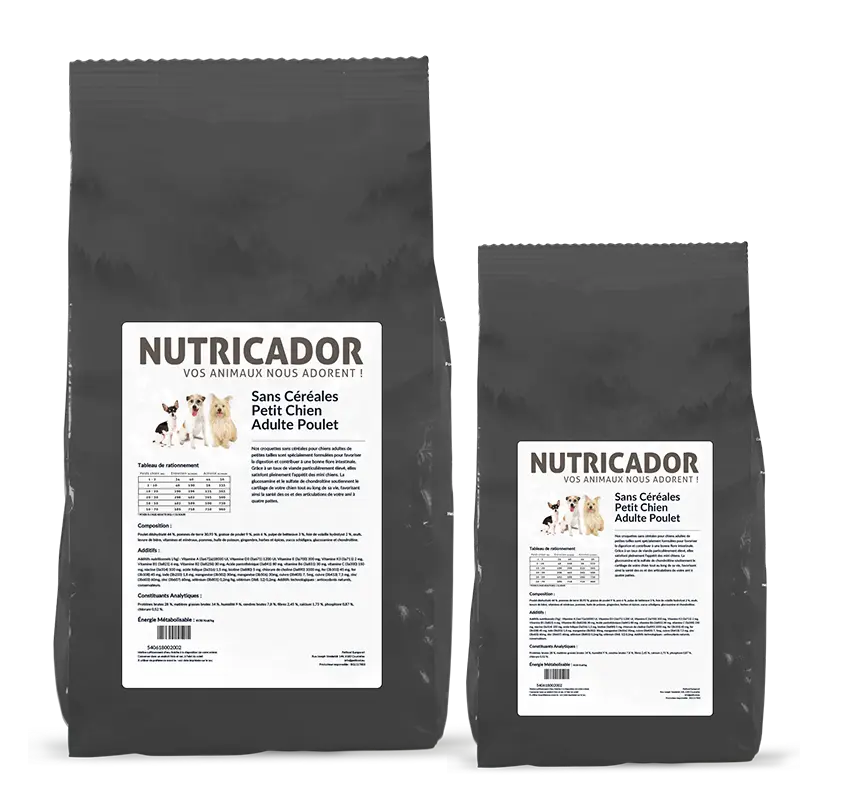 Sans Céréales Petit Chien Adulte Poulet