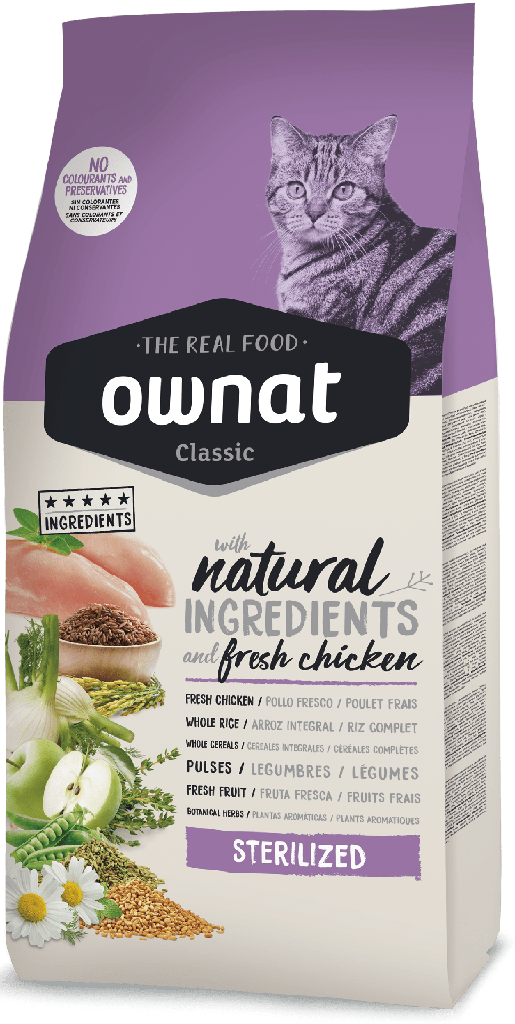 Ownat Chat Classic Stérilisé