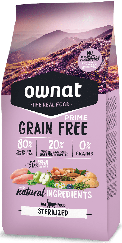 Ownat Chat Gf Prime Stérilisé