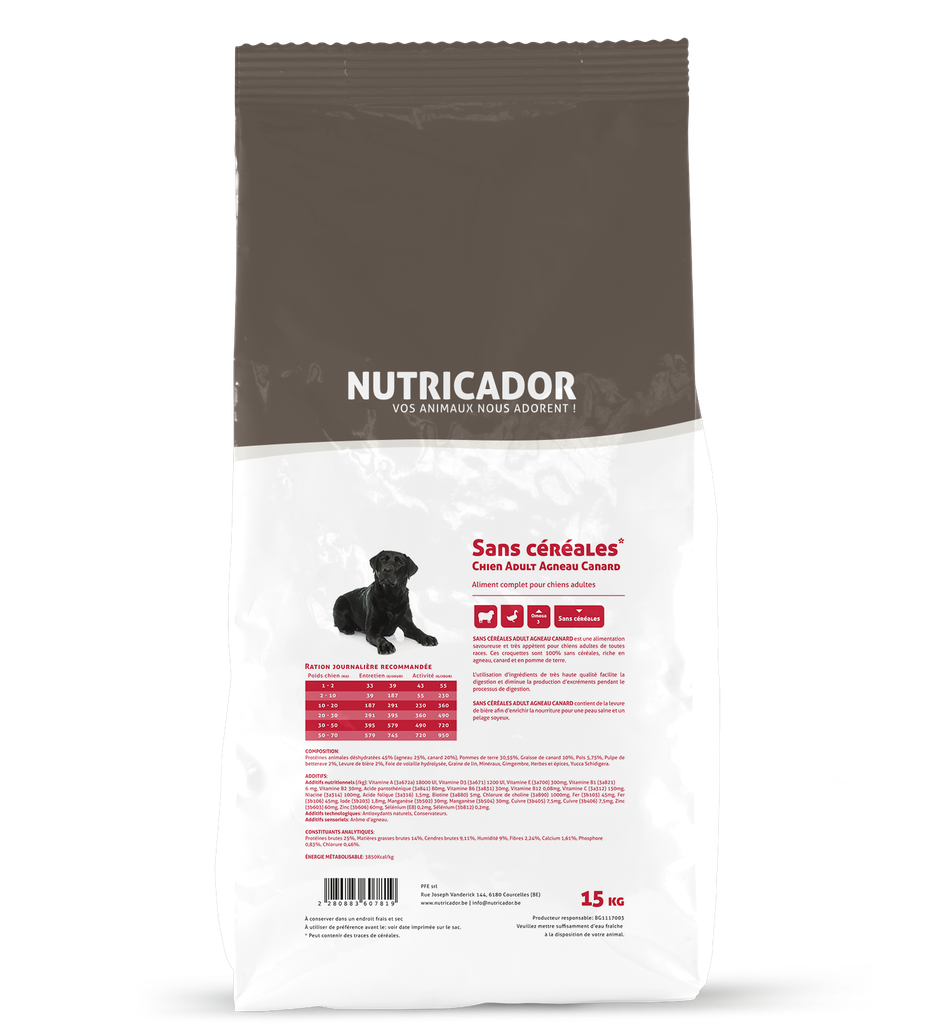 Cereal Free Adult Dog Lamb Duck