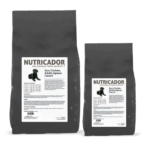 Sans Céréales Adulte Agneau Canard