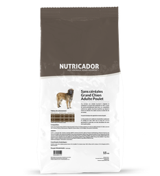 [NU012] Graanvrij Large Adult Hond Kip