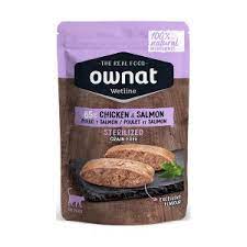 [057004] Ownat chat gf Wetline stérilisé poulet & saumon 85g