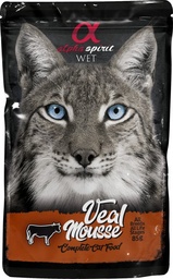 [5020003] Alpha spirit Sachet mousse de veau chat 85g
